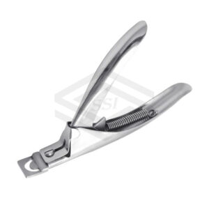 Acrylic False Nail Tip Cutter Clipper Slicer Nails Edge Silver | SSI-BAC-7823