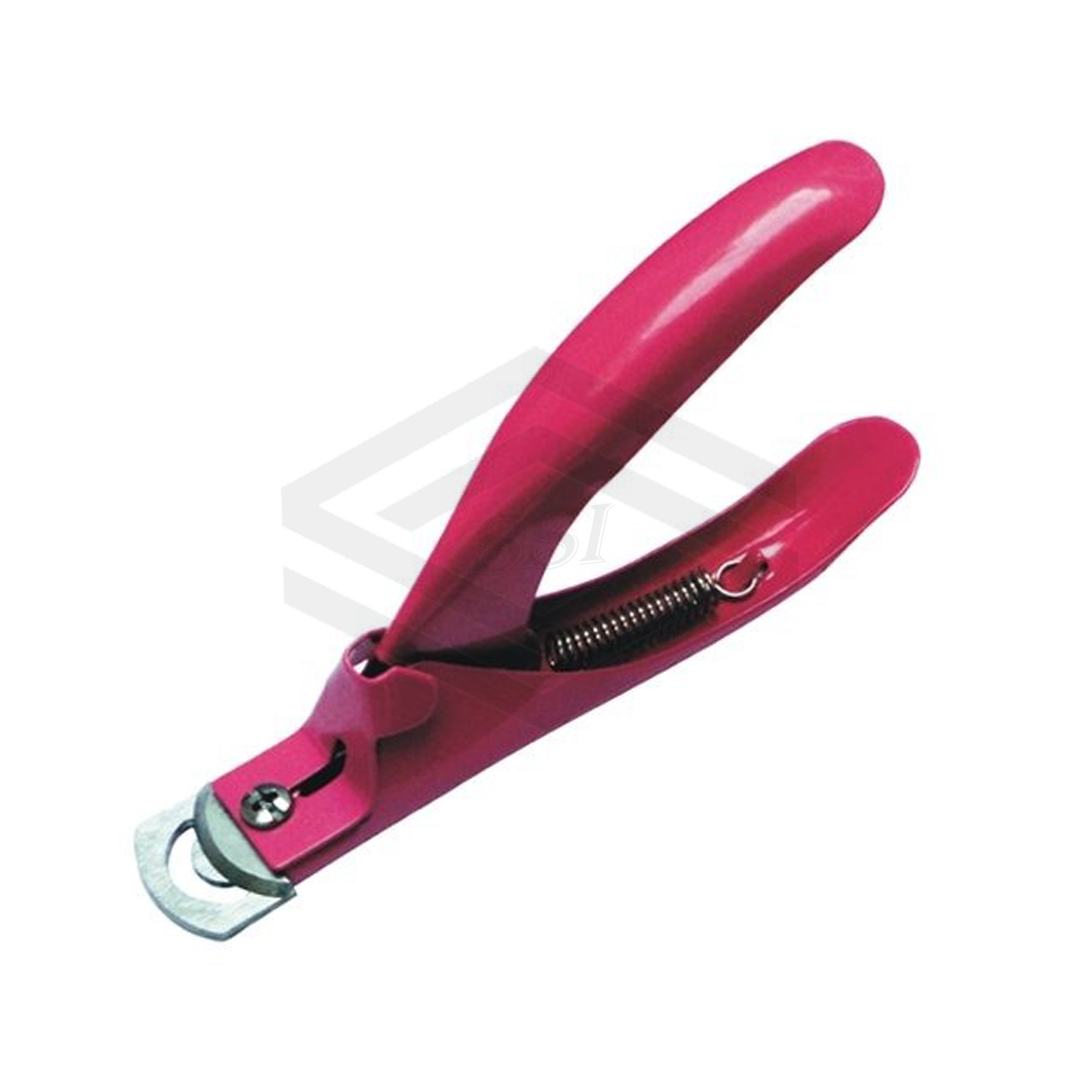 Acrylic False Nail Tip Cutter Clipper Slicer Nails Edge Red | SSI-BAC-7820